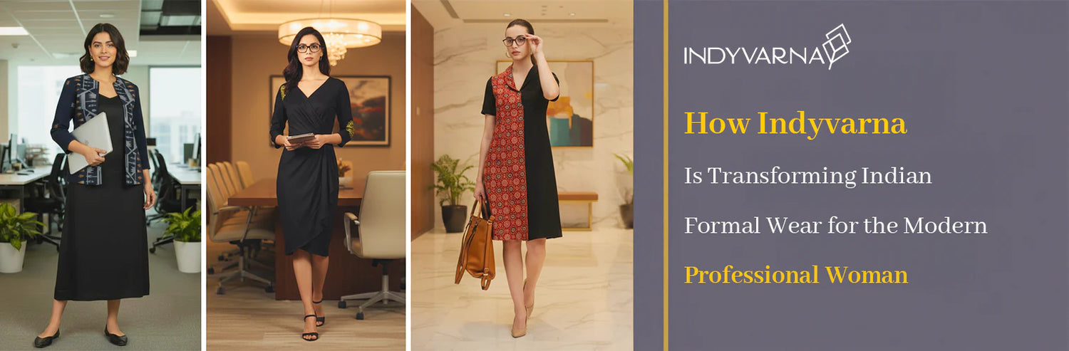How Indyvarna Is Transforming Indian Formal Wear for the Modern Professional Woman - Indyvarna