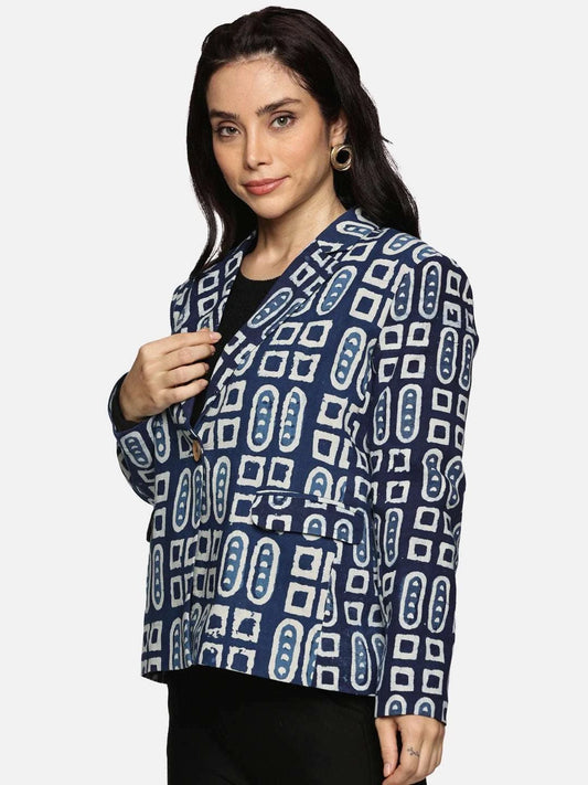 Blue Indigo Blazer