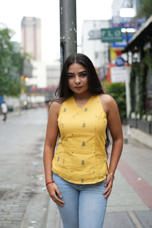 HALTER NECK TOP