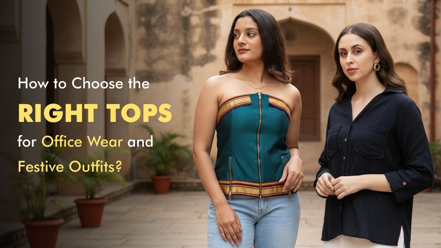 How to Choose the Right Tops for Office Wear and Festive Outfits?