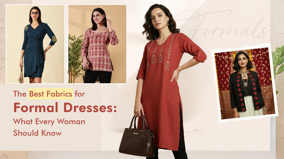 The Best Fabrics for Formal Dresses: What Every Woman Should Know Indyvarna The Best Fabrics for Formal Dresses: What Every Woman Should Know Indyvarna