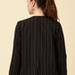Handwoven Open Front Blazer – Red & Green Border Detail Heritage Weave. Bold Vibes.