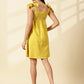 Blush Handwoven Tie-Strap Dress-Marigold