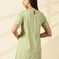 Sage Blossom Pocket Dress