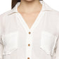 White Double Layered Trendy Cotton Top