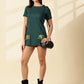 Sage Blossom Pocket Dress
