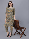 Kalamkari Block Print | Multicolor Pure Cotton Kurta Cords for Women