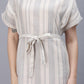 Women's White Cotton Kaftan Dress