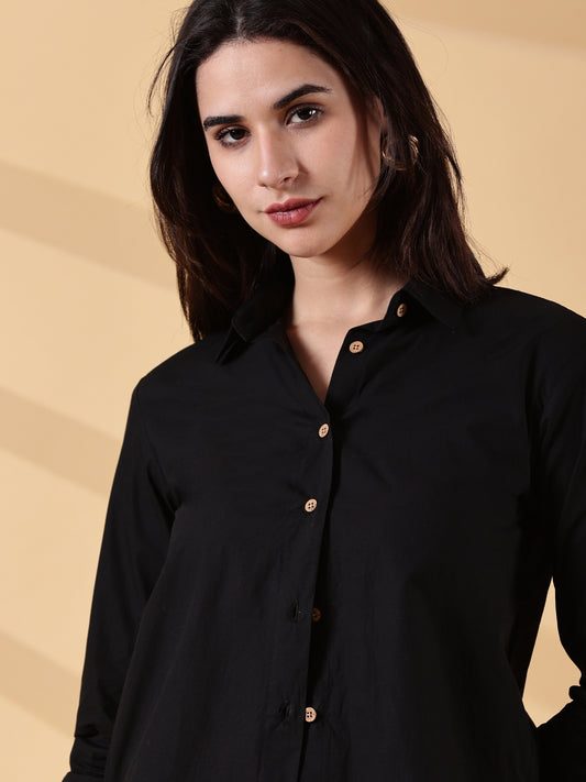 THE FLIPBACK REBEL EDIT -Structured in front. Story at the back - Midnight Black