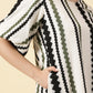 Cotton A-Line Midi Dress Handloom | Breathable Comfort | Everyday Style