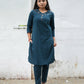 Deep Teal Kurta Set