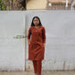 Rust Orange Kurta Set