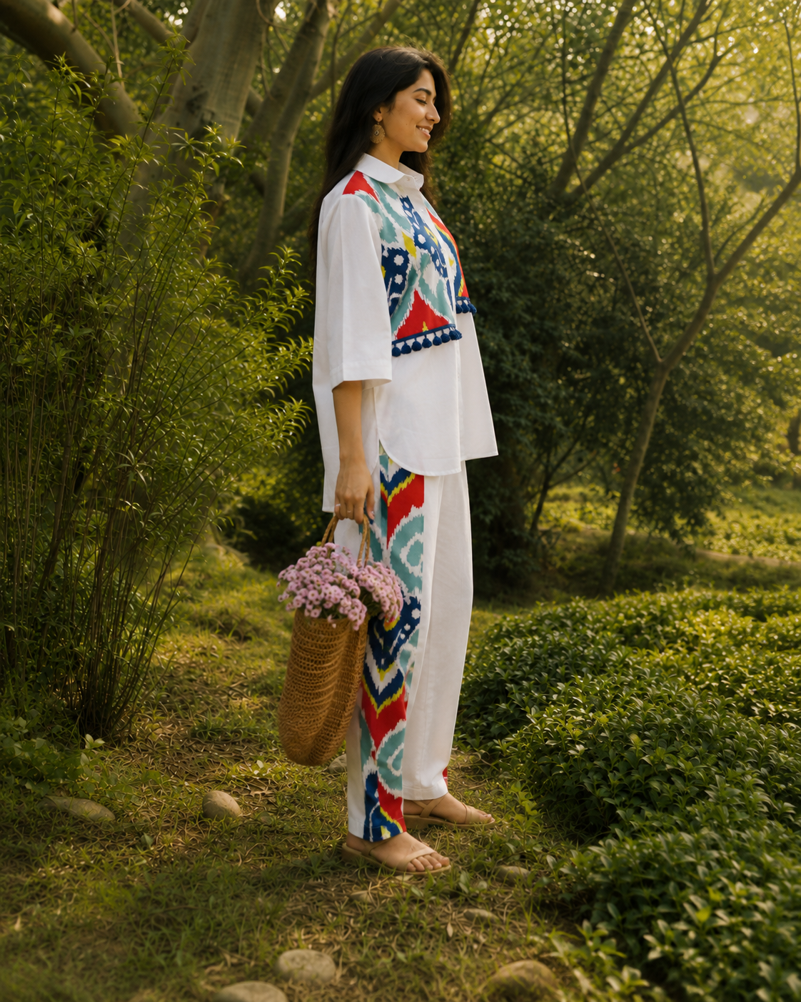 Ikat Breeze Printed Co-Ord Set
