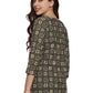 Cotton Block Print Top
