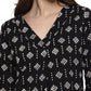 Cotton Block Print Top