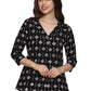 Cotton Block Print Top