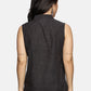 Cotton Triangle Gray Colour Top