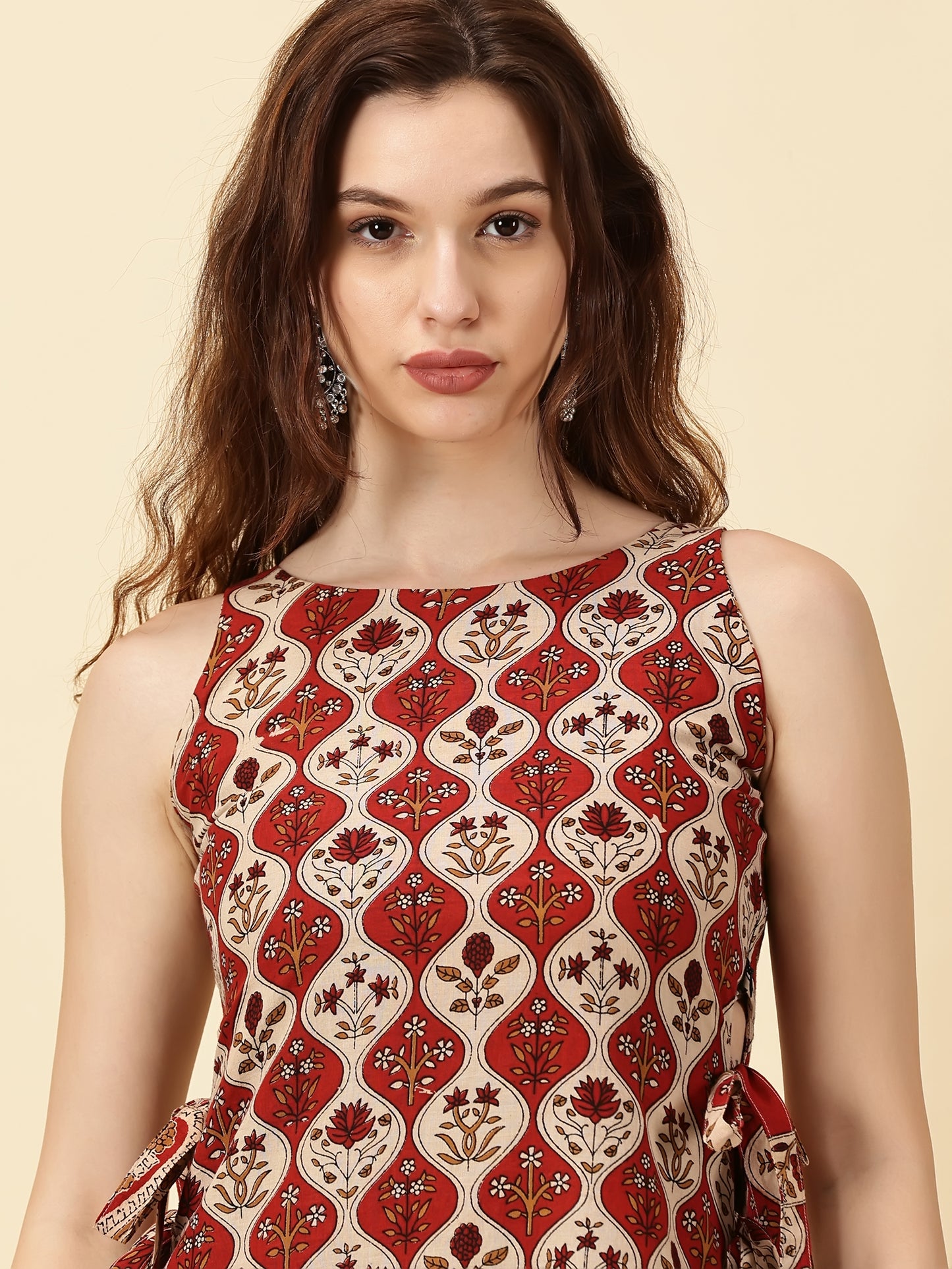 Indyvarna Side Slit Kurta