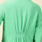 Summer Shirt Dress-Green