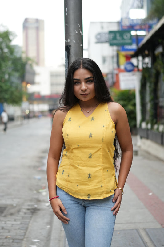 HALTER NECK TOP