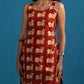 Side-Slit Cotton Kurta Red