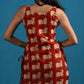 Side-Slit Cotton Kurta Red
