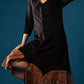 Black Dress with twist
