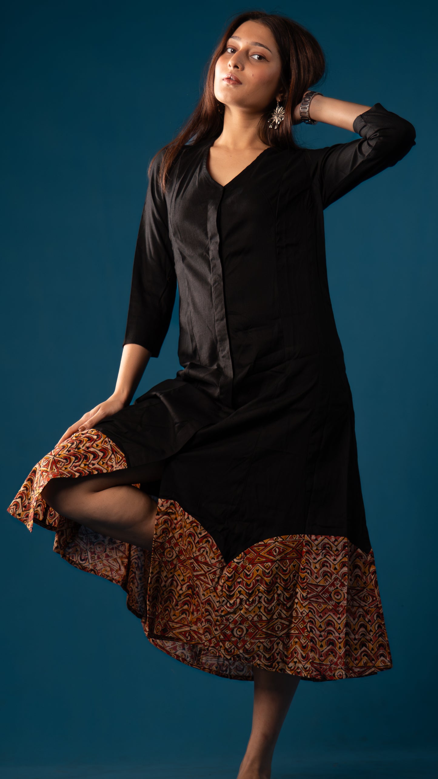 Black Dress with twist