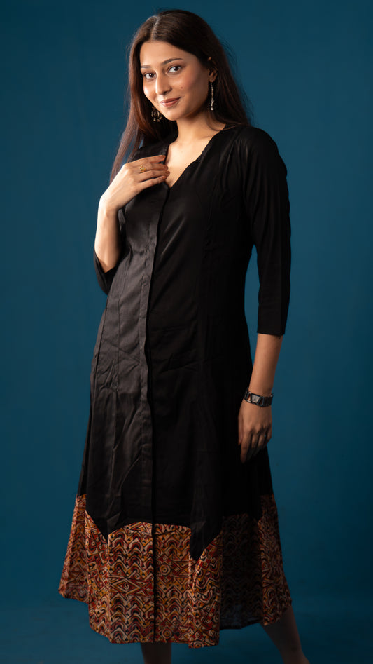 Black Dress with twist