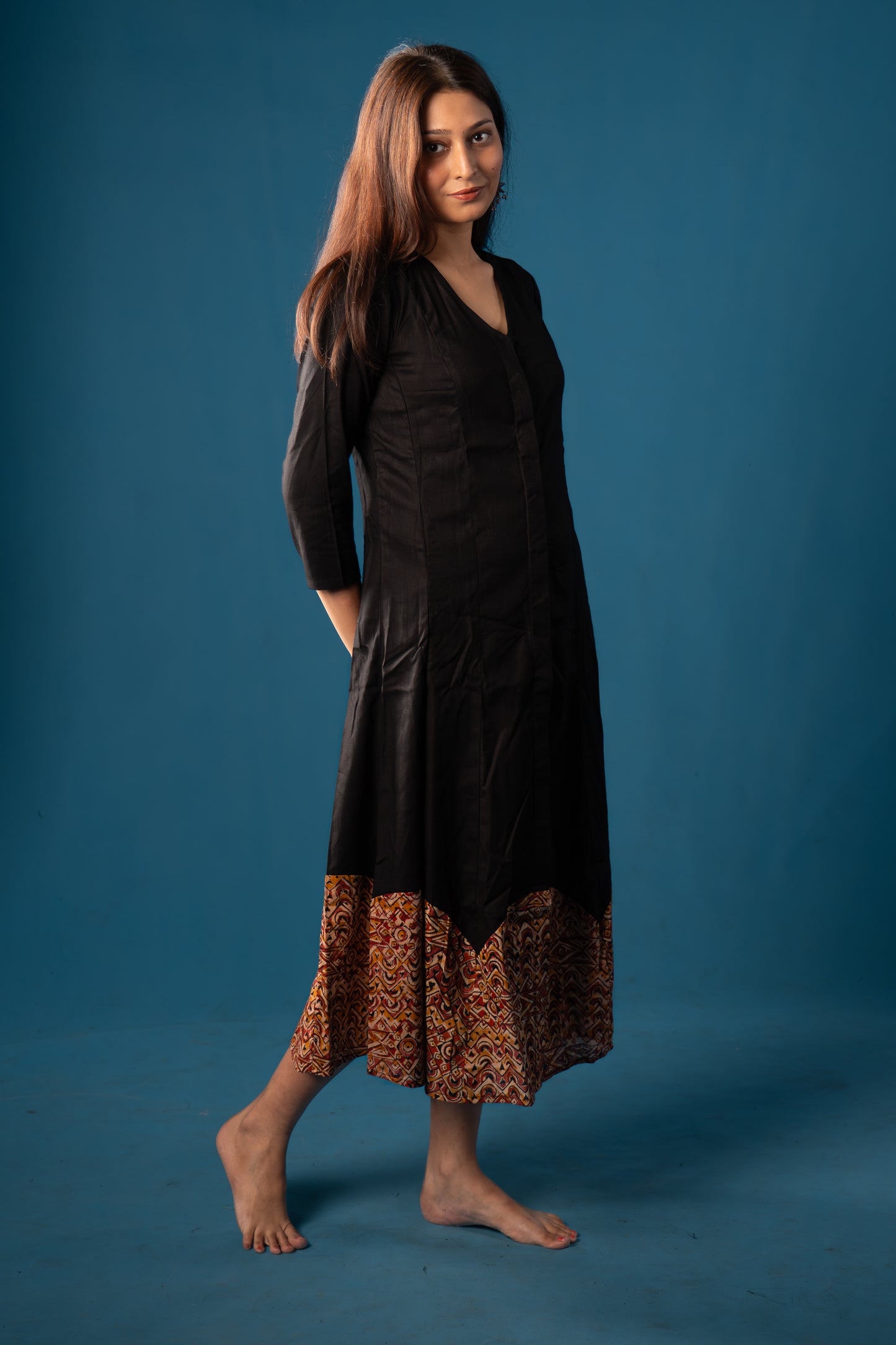 Black Dress with twist