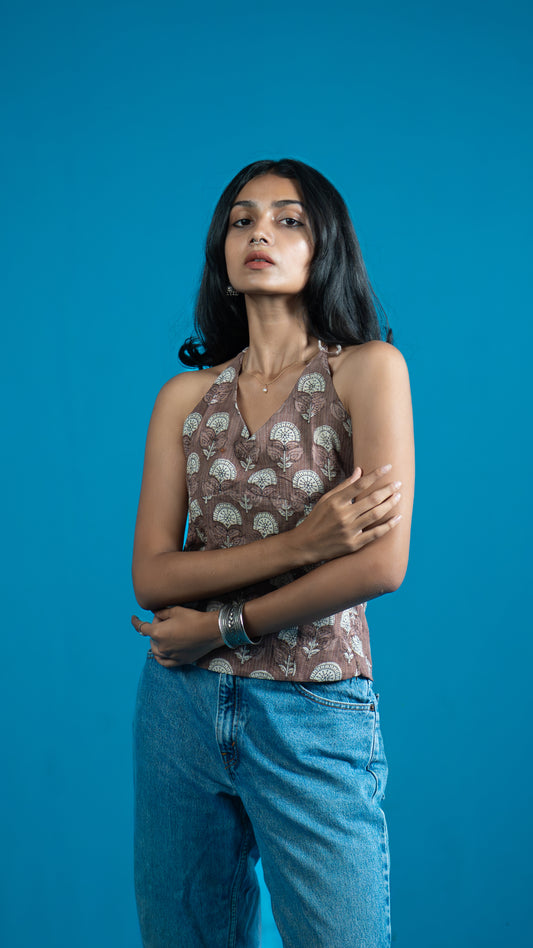 Halter Neck short top