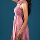 Tie-Strap Dress-Dusty Rose