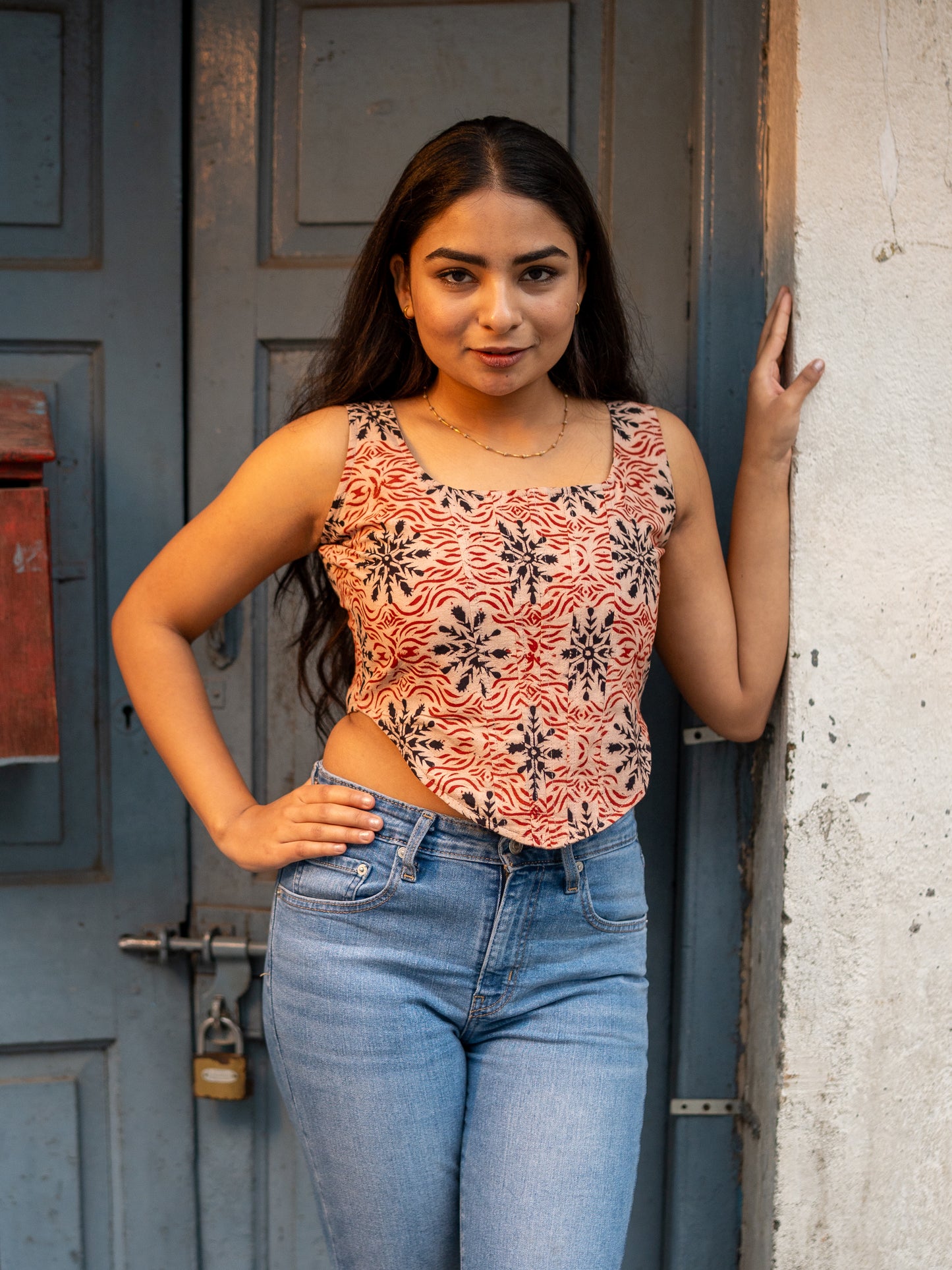 The K-Set - Kalamkari Coord Set