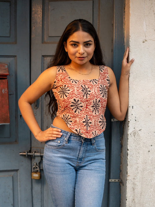The K-Set - Kalamkari Coord Set