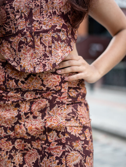 The K-Set - Kalamkari Coord Set