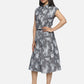 Light Grey White Denim Dress