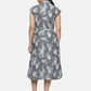 Light Grey White Denim Dress