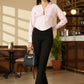 Baby Pink Spread Collar Shirt