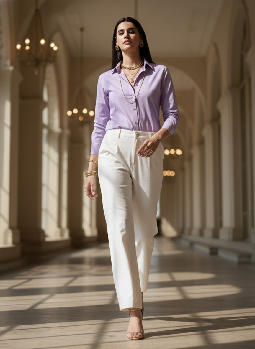 THE FLIPBACK REBEL EDIT -Structured in front. Story at the back - Lilac Drift