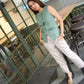 Embriodered Waist Coat - Green